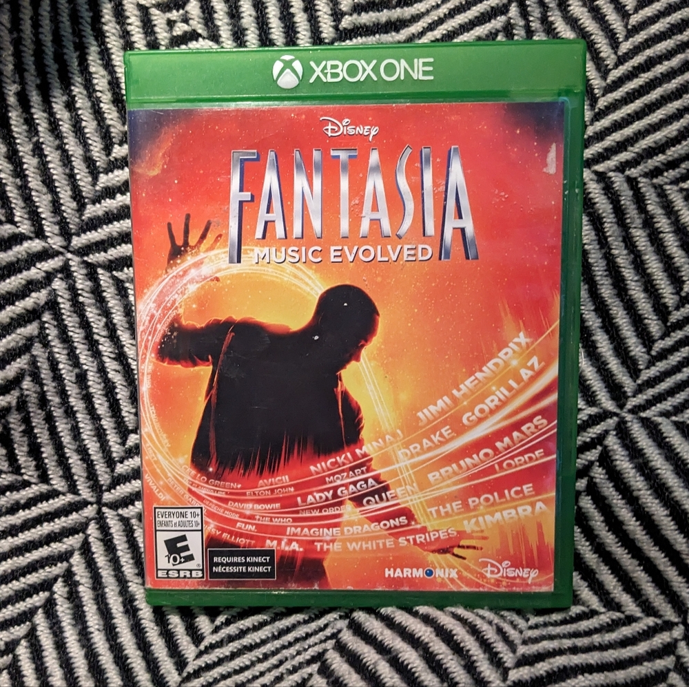 Disney Fantasia Music Evolved Xbox One Game in Box VG